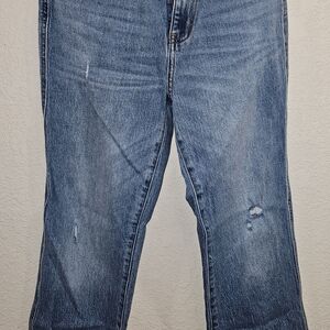 Classic Blue Straight Leg Jeans